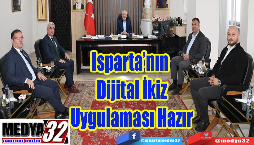 Isparta’nın  Dijital İkiz Uygulaması Hazır 