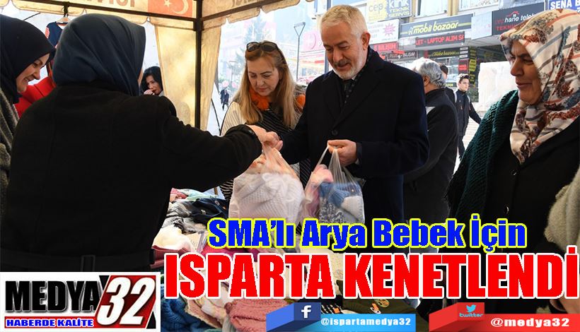 SMA’lı Arya Bebek İçin Isparta Kenetlendi 