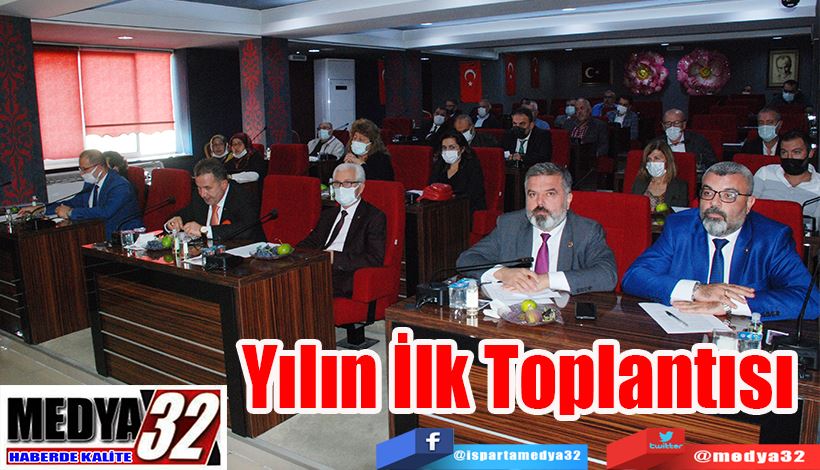 Isparta Belediye Meclisi Toplanıyor;  Yılın İlk Toplantısı 