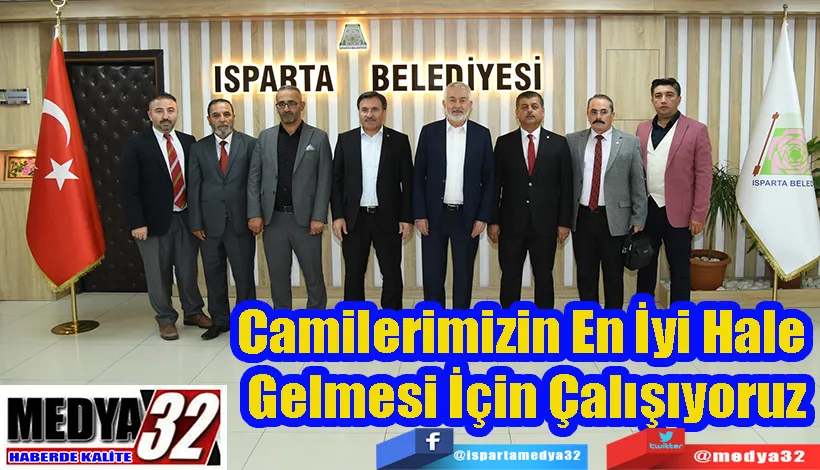 Belediye Başkanı Başdeğirmen:  Camilerimizin En İyi Hale  Gelmesi İçin Çalışıyoruz 