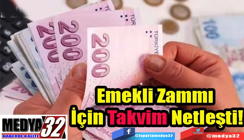 Emekli Zammı  İçin Takvim Netleşti! 