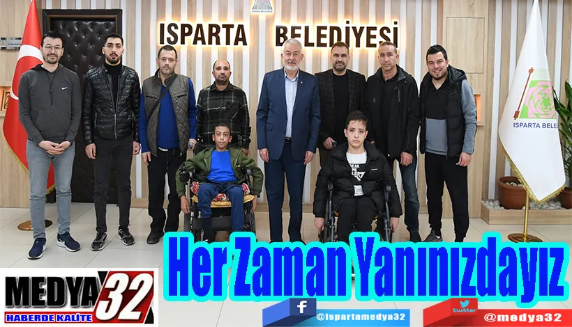 Belediye Başkanı Başdeğirmen;  Her Zaman  Yanınızdayız 