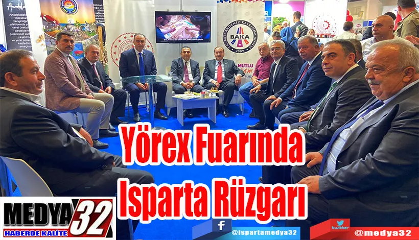 Yörex Fuarında Isparta Rüzgarı