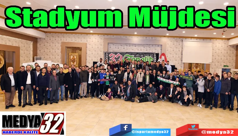 Belediye Başkanı Başdeğirmen’den;  Stadyum Müjdesi