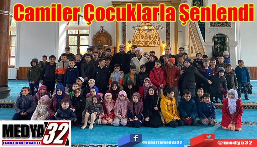 Camiler Çocuklarla Şenlendi