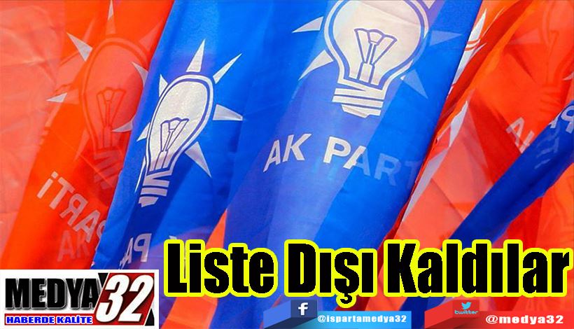 Liste Dışı Kaldılar