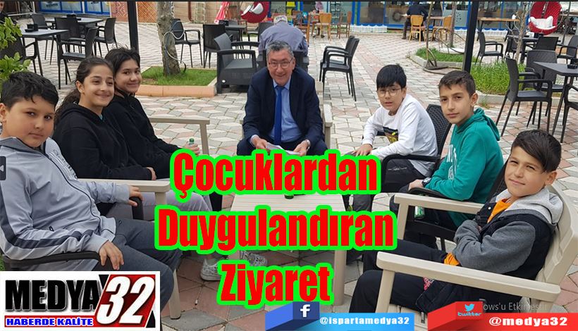 Çocuklardan Duygulandıran Ziyaret 