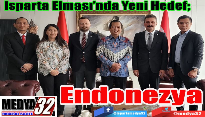 Isparta Elması’nda Yeni Hedef;  Endonezya