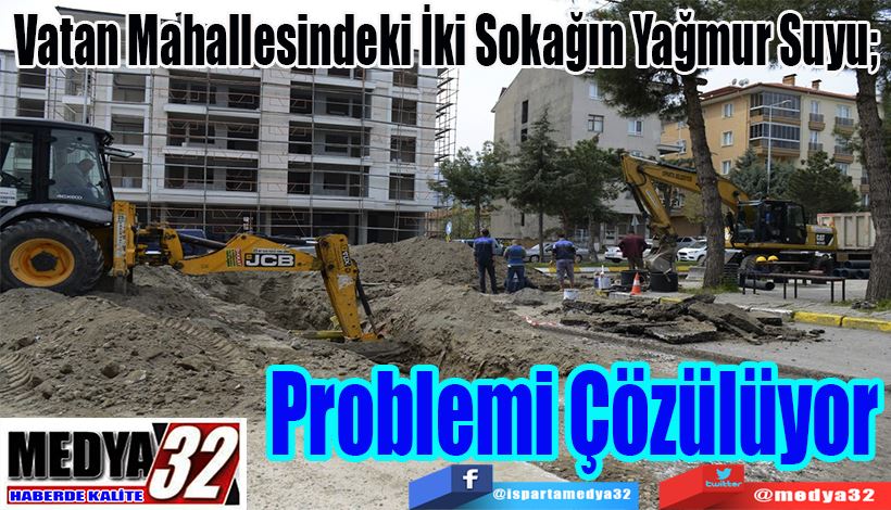 Vatan Mahallesindeki İki Sokağın Yağmur Suyu; 