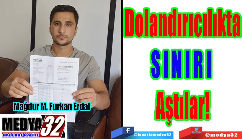 Dolandırıcılıkta SINIRI  Aştılar!