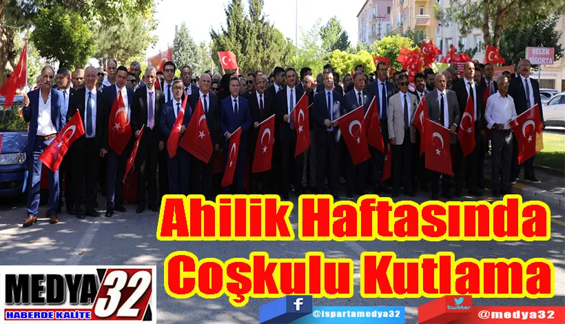 Ahilik Haftasında  Coşkulu Kutlama  