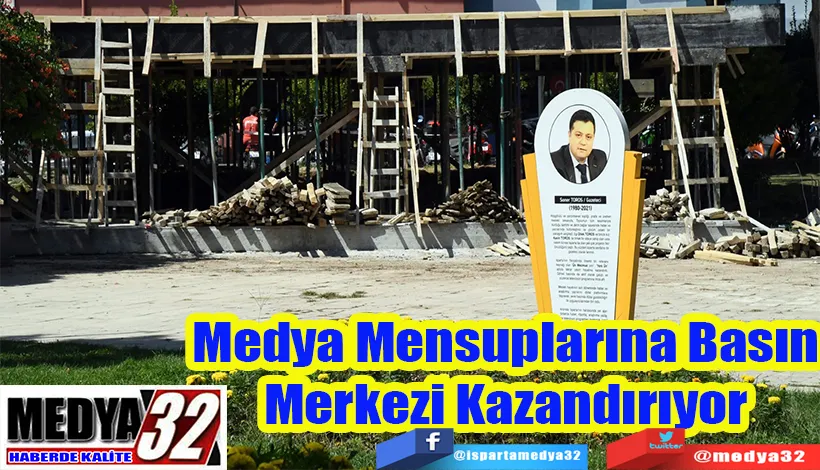 Belediye Başkanı Başdeğirmen;  Medya Mensuplarına Basın Merkezi Kazandırıyor 