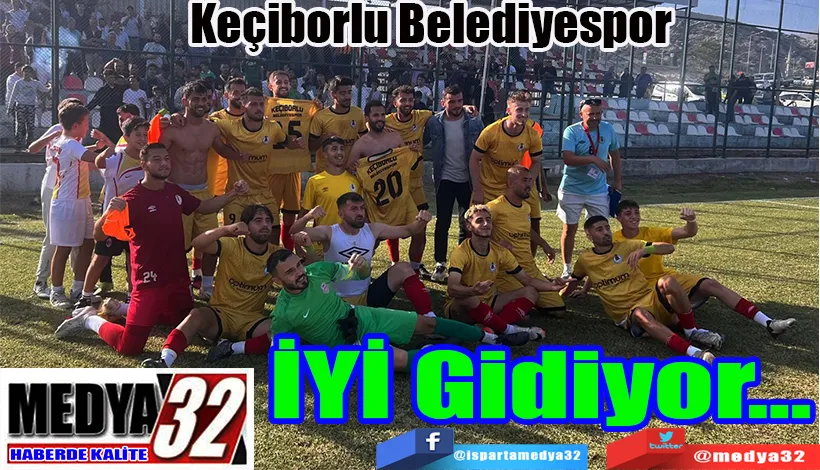 Keçiborlu Belediyespor İYİ Gidiyor…