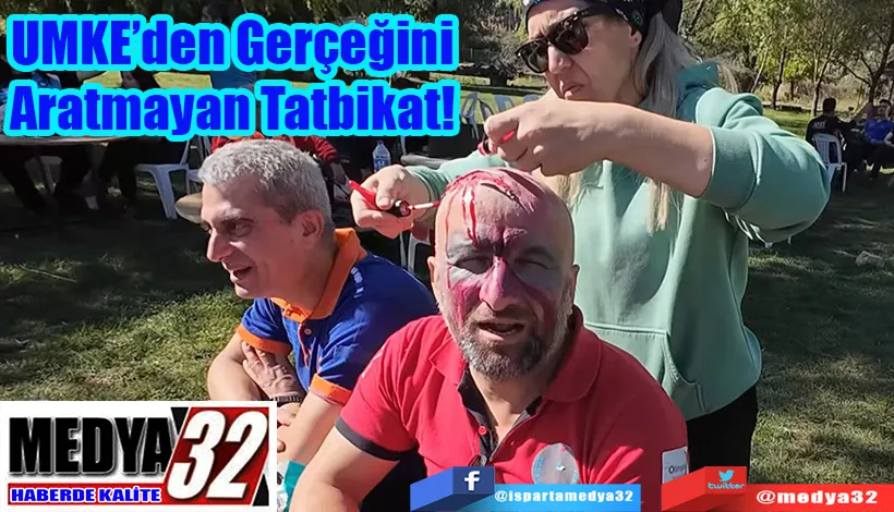 UMKE’den Gerçeğini  Aratmayan Tatbikat! 