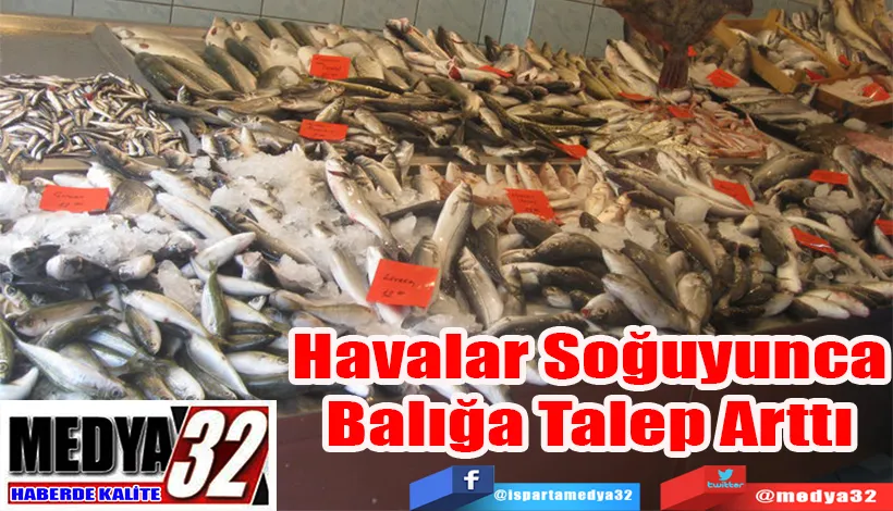 Havalar Soğuyunca Balığa Talep Arttı