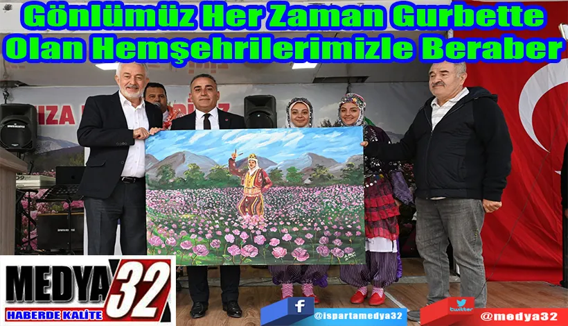 Belediye Başkanı Başdeğirmen:  Gönlümüz Her Zaman Gurbette  Olan Hemşehrilerimizle Beraber 