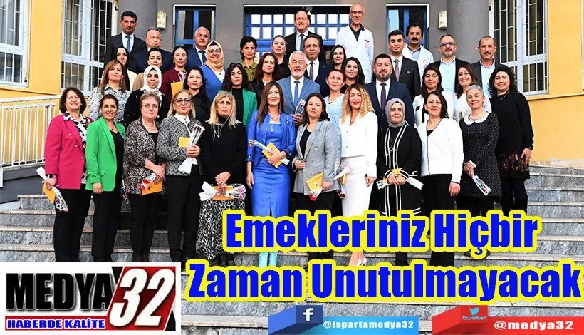 Belediye Başkanı Başdeğirmen:  Emekleriniz Hiçbir  Zaman Unutulmayacak 