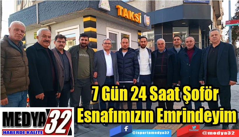 7 Gün 24 Saat Şoför  Esnafımızın Emrindeyim