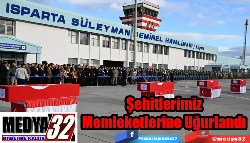 Şehitlerimiz Memleketlerine Uğurlandı 