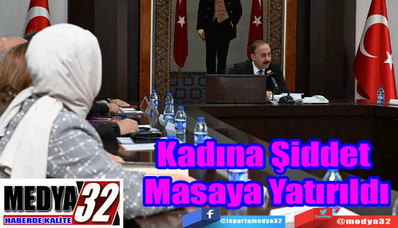 Kadına Şiddet  Masaya Yatırıldı 