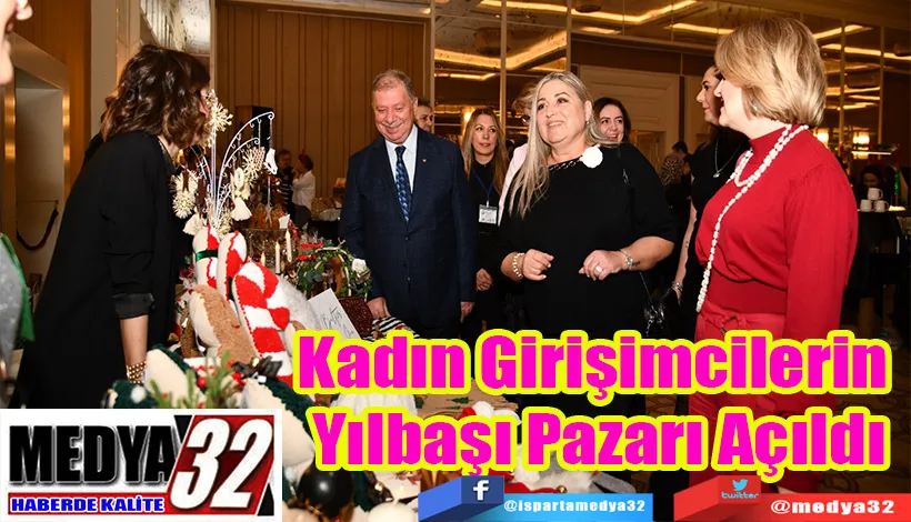 Kadın Girişimcilerin  Yılbaşı Pazarı Açıldı