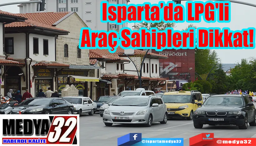 Isparta’da LPG