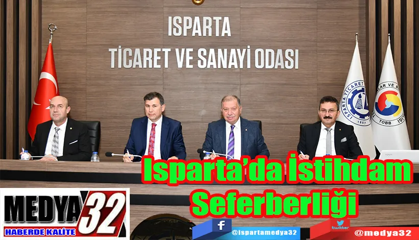 Isparta’da İstihdam Seferberliği  