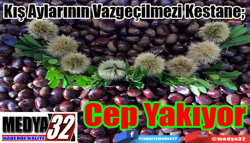 Kış Aylarının Vazgeçilmezi Kestane;  Cep Yakıyor