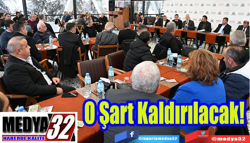 Belediye Başkanı Şükrü Başdeğirmen Açıkladı;  O Şart Kaldırılacak! 