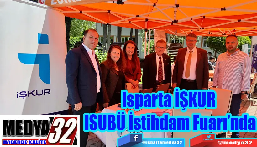 Isparta İŞKUR  ISUBÜ İstihdam Fuarı’nda