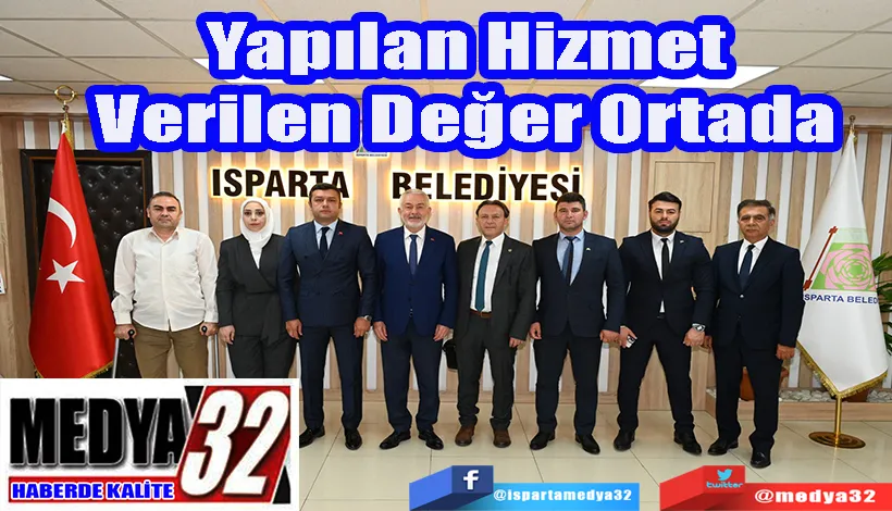 Yapılan Hizmet  Verilen Değer Ortada 