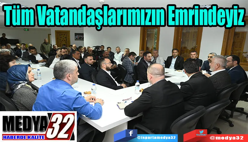 Belediye Başkanı Başdeğirmen:  Tüm Vatandaşlarımızın Emrindeyiz 