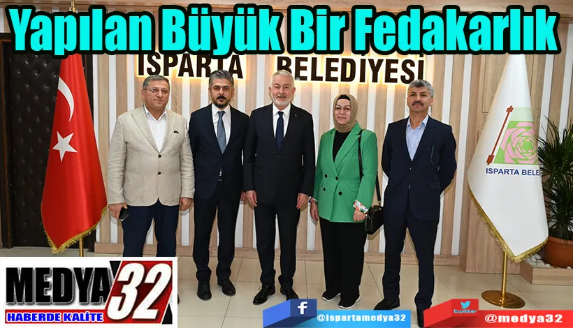 Yapılan Büyük  Bir Fedakarlık 