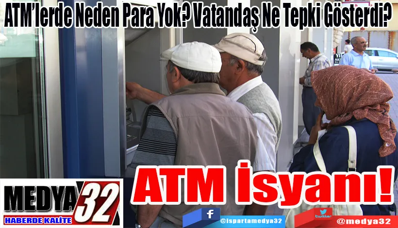 ATM’lerde Neden Para Yok? Vatandaş Ne Tepki Gösterdi? ATM İsyanı!