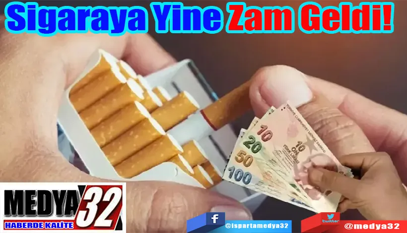 Sigaraya Yine Zam Geldi 