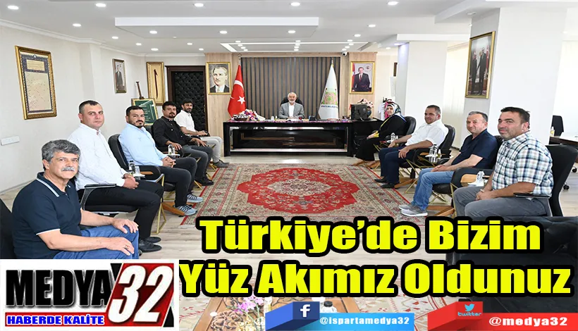 Türkiye’de Bizim  Yüz Akımız Oldunuz 