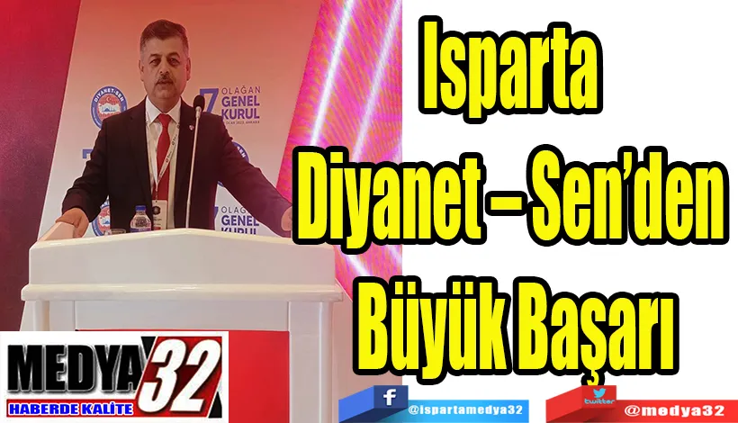 Isparta  Diyanet – Sen’den  Büyük Başarı 