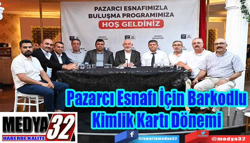 Pazarcı Esnafı İçin Barkodlu  Kimlik Kartı Dönemi 