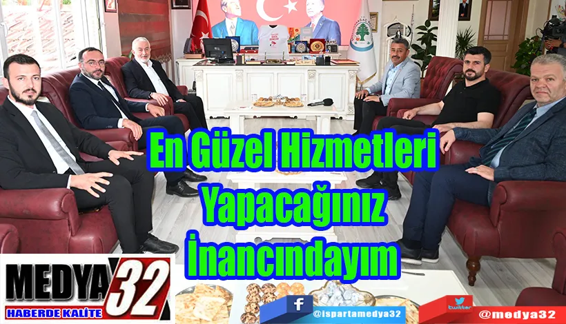 Belediye Başkanı Başdeğirmen:  En Güzel Hizmetleri  Yapacağınız İnancındayım 