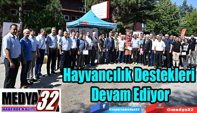 Hayvancılık Destekleri  Devam Ediyor