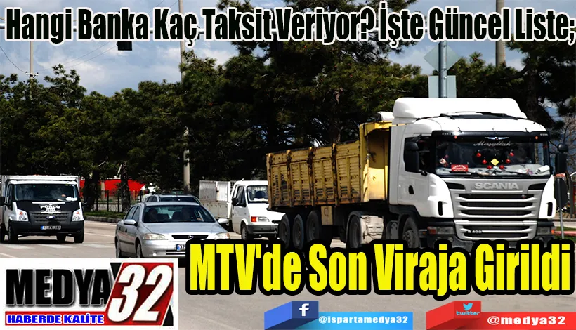 Hangi Banka Kaç Taksit Veriyor? İşte Güncel Liste; MTV