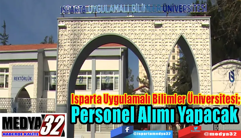 ISUBÜ’ye Akademik  Personel Alınacak 