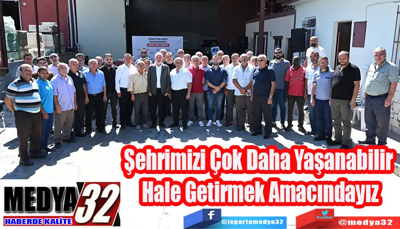 Belediye Başkanı Başdeğirmen:  Şehrimizi Çok Daha Yaşanabilir  Hale Getirmek Amacındayız 