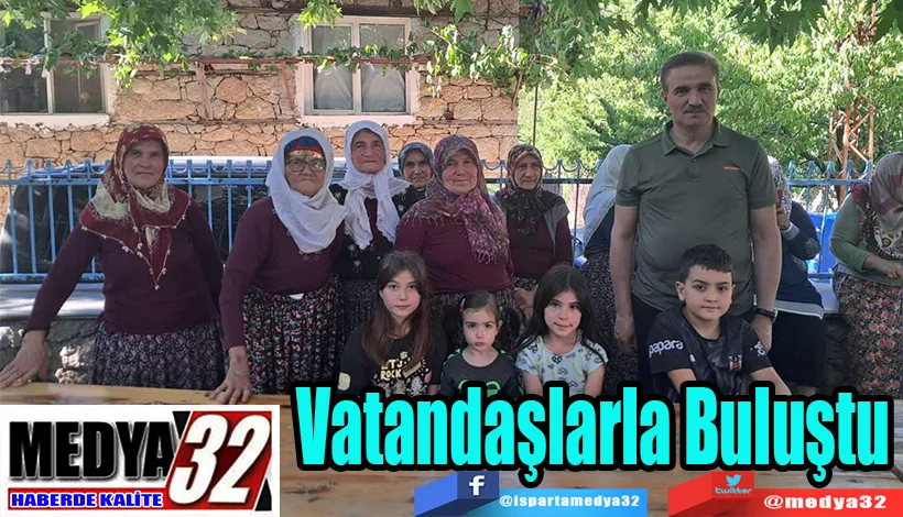 Vatandaşlarla Buluştu