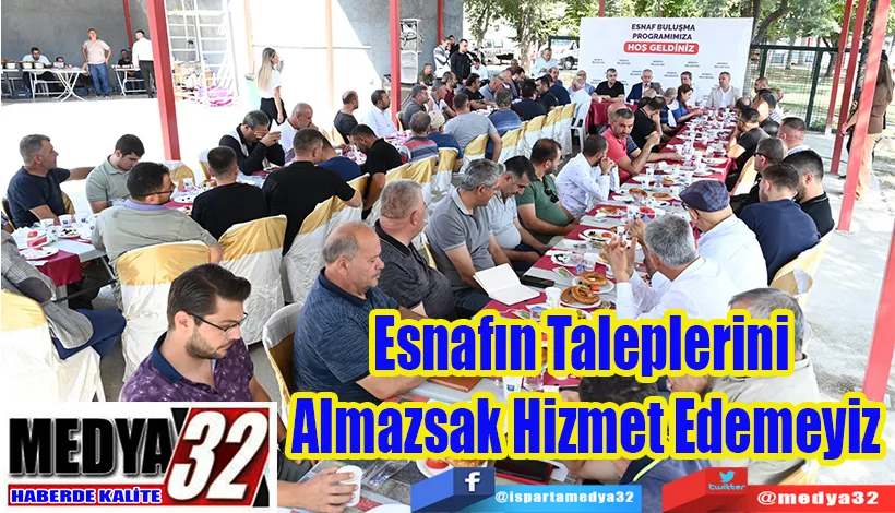 Belediye Başkanı Başdeğirmen:  Esnafın Taleplerini  Almazsak Hizmet Edemeyiz 