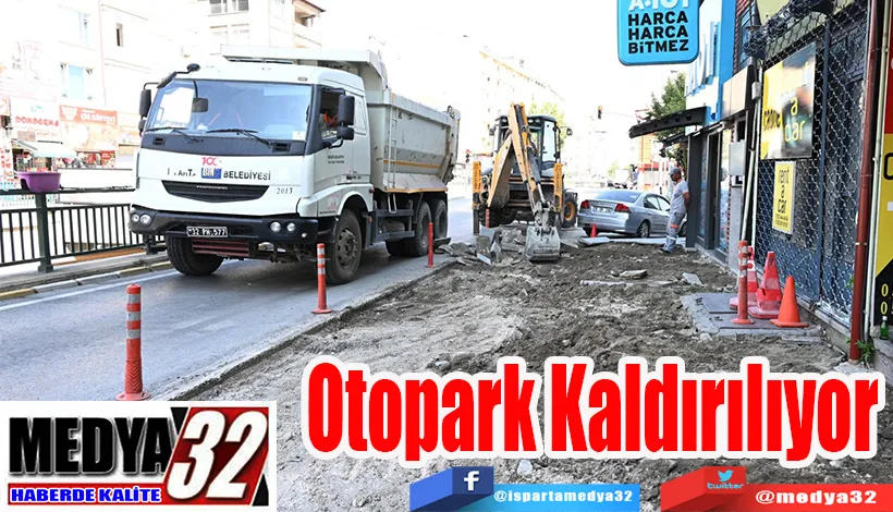 Otopark Kaldırılıyor