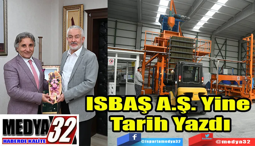 ISBAŞ A.Ş. Yine  Tarih Yazdı 