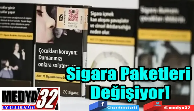 Sigara Paketleri Değişiyor!