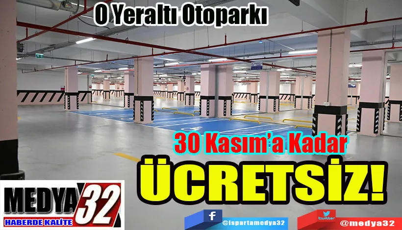 30 Kasım’a Kadar  ÜCRETSİZ! 