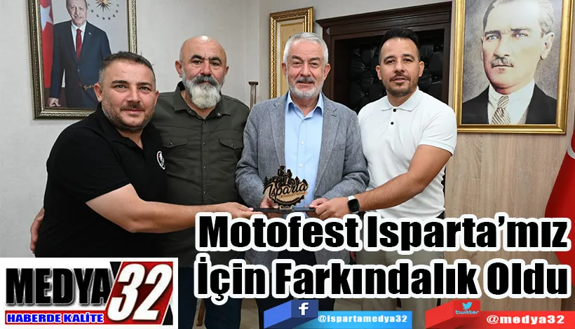 Belediye Başkanı Başdeğirmen:  Motofest Isparta’mız İçin Farkındalık Oldu 